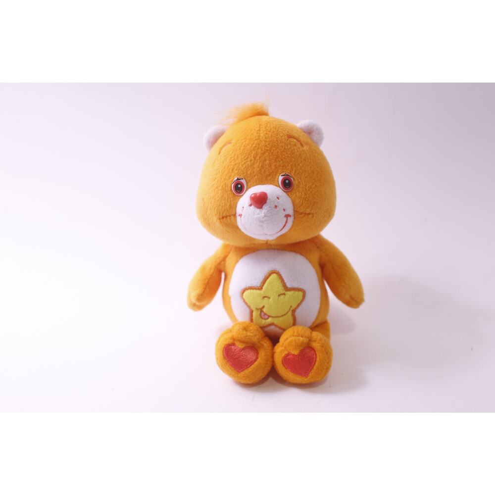 Play Along, Care Bears Laugh-a-Lot Bear, Plush, Vintage Soft Toy ~ 250622-WH 352